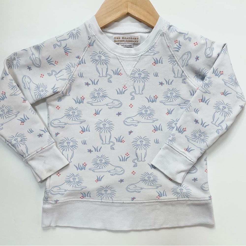 beaufort bonnet cassidy crewneck sweatshirt 2T TBBC